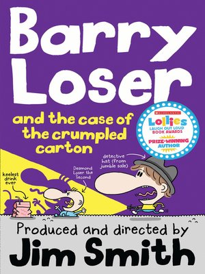 cover image of Barry Loser and the Case of the Crumpled Carton